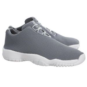 Jordan Futures in Grey Mist/White (women's/kids)
